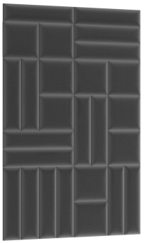 ELTAP QUADRATTA 120X195, MONOLITH 97, DARK GRAY, 62665