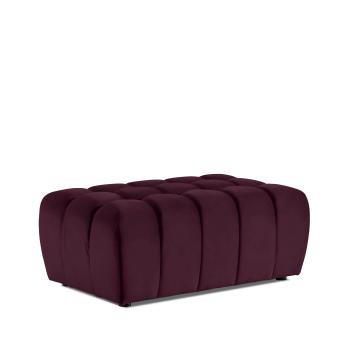 ELTAP LAZARO POUF, MAT VELVET 68, DARK PURPLE, 27300