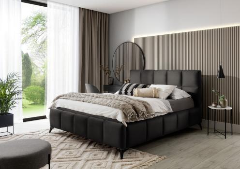 ELTAP POSTEL MIST 160X200, LOCO 5, DARK GRAY, 22412