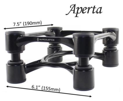 ISOACOUSTICS                                                 Aperta Black