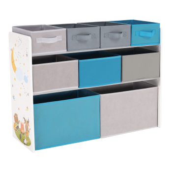 KONDELA DARLING TYP 2 ORGANIZER/REGAL NA HRACKY, VIACFAREBNA/VZOR