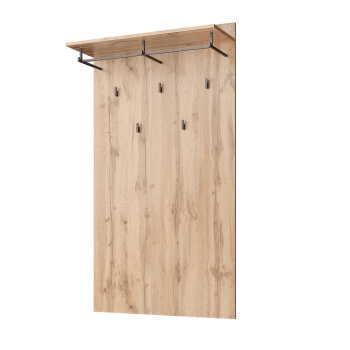 KONDELA MORATIZ VESIAKOVY PANEL 80, DUB WOTAN