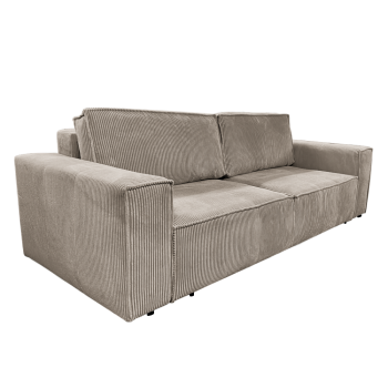 KONDELA Rozkladacia pohovka, béžová, HARPERA BIG SOFA