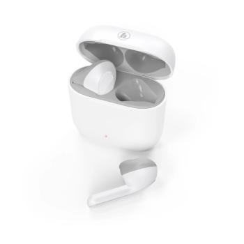 HAMA 184068 BLUETOOTH SLUCHADLA FREEDOM LIGHT, KOSTKY, NABIJACIE PUZDRO, BIELE
