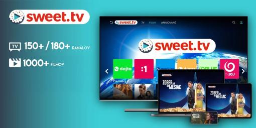 SWEET.TV, 6 MESACNE PREDPLATNE, PREMIOVY BALIK L, 150+ STANIC