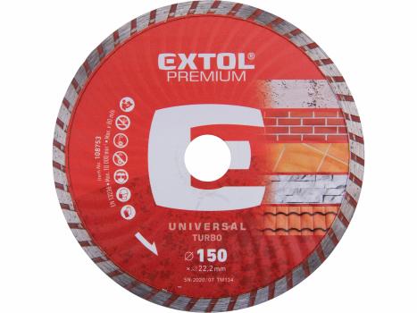 Kotúč rezný diamantový Turbo, 150mm
