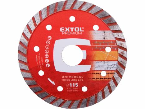 Kotúč rezný diamantový Turbo Long Life, 115mm