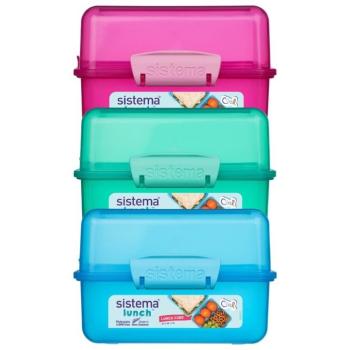 SISTEMA LUNCHBOX/BROTDOSE LUNCH CUBE 1,4L MIX FARIEB, 1 KUS