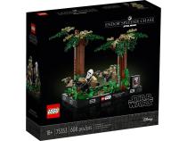 LEGO STAR WARS NAHANACKA SPIDROV NA PLANETE ENDOR - DIORAMA /75353/