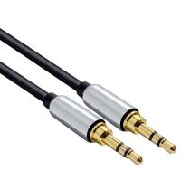 SOLIGHT SSA1102 JACK AUDIO KABEL, JACK 3,5MM KONEKTOR - JACK 3,5MM KONEKTOR, STEREO, BLISTER, 2M