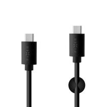 FIXED FIXD-CC-BK DATOVY A NABIJACI KABEL S KONEKTORMI USB-C/USB-C A PODP. PD,1 M,USB 2.0,CIERNY