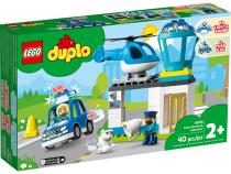 LEGO DUPLO POLICAJNA STANICA A VRTULNIK /10959/