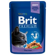 BRIT PREMIUM CAT KAPSICKA COD FISH 100G (293-100272)