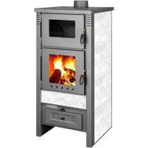 SLOVAKIA TREND KACHLE PRO TAURUS CERAMIC, BIELA, 12 KW, 120 MM, S RUROU NA PECENIE, 2211893