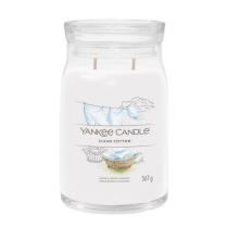 YANKEE CANDLE 1630644E SIGNATURE CLEAN COTTON 567G