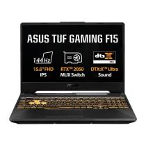 ASUS TUF GAMING F15 FX506HF-HN028W 15.6 FHD 144HZ I5/8GB/512GB/RTX2050-4GB W11 CIERNY