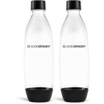 SODASTREAM FLASA FUSE 2X1L BLACK DW-SAFE SODA