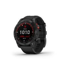 GARMIN FENIX 7 SOLAR, SLATE GRAY, BLACK BAND 010-02540-11