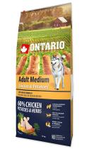 ONTARIO DOG ADULT MEDIUM CHICKEN AND POTATOES AND HERBS (12KG)