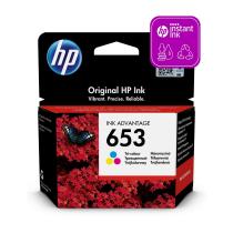 HP ORIGINAL INK 3YM74AE, TRI-COLOUR, 200STR., HP 653