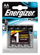 ENERGIZER MAX PLUS LR6 AA, 4KS