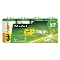 GP ALKALICKA BATERIA SUPER D (LR20) 4SH