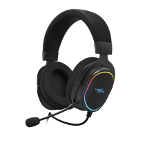 HAMA 186024 URAGE GAMINGOVY HEADSET SOUNDZ 800 7.1, CIERNY