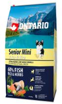 ONTARIO SENIOR MINI FISH AND RICE (6,5KG)