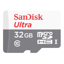 SANDISK ULTRA MICROSDHC 32GB 100MB/S CLASS 10 UHS-I + ADAPTER