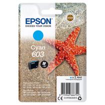 EPSON ORIGINAL INK C13T03U24010, CYAN, 2.4ML, EPSON EXPRESSION HOME XP-2100, 2105, 3100