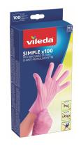 VILEDA SIMPLE RUKAVICE M/L 100 KS