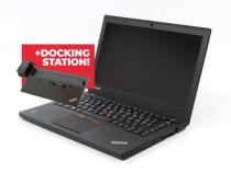 Notebook Lenovo ThinkPad X250 + Docking station Lenovo ThinkPad Pro Dock (Type 40A1)