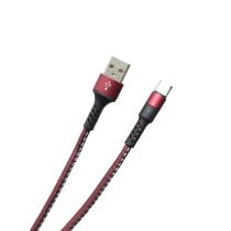 MOBILNET KAB-0117-USB-TYPEC DATOVY KABEL USB-C BORDOVY, 2A, 1 M, TPU