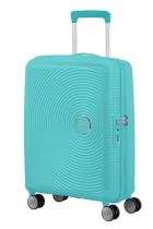 AMERICAN TOURISTER SOUNDBOX SPINNER 55/20 TSA EXP POOLSIDE BLUE