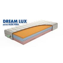 TEXPOL KOMFORTNY VYSOKY MATRAC DREAM LUX 200 X 100 ALOE VERA SILVER