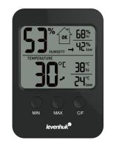 Levenhuk Wezzer BASE L30 Black Thermohygrometer