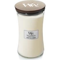 WOODWICK SVIECKA OVALNA VAZA WHITE TEA AND JASMIN 609,5G, 93062E