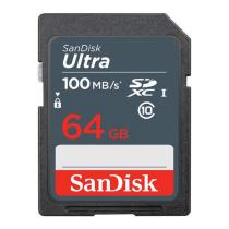 SANDISK ULTRA 64GB SDXC MEMORY CARD 100MB/S