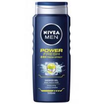 NIVEA SPRCHOVY GEL 500ML POWER FRESH