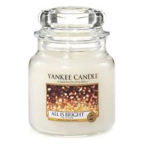 YANKEE CANDLE 1513534E SVIECKA ALL IS BRIGHT/STREDNA