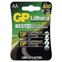 GP LITHIOVE BATERIE AA, 2KS BLISTER, B15212