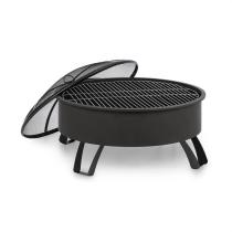 BLUMFELDT OREOS, 2V1 NADOBA NA OHEN A GRIL, 75CM OCHRANA PRED ISKRAMI, 68CM GRIL, CIERNA, 10033381