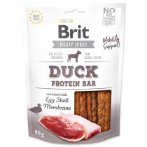 BRIT SNACK JERKY DUCK PROTEIN BAR 80G (294-111754)