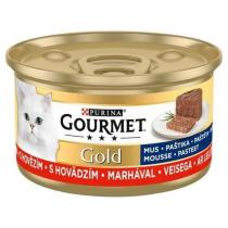 PURINA GOURMET GOLD PASTETA HOVADZIA 85G