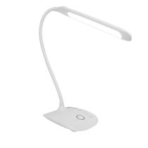 COLORWAY LED STOLNA LAMPA FLEXIBLE 360 SO ZABUDOVANOU BATERIOU, BIELA (CW-DL07FB-W)