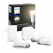 PHILIPS HUE WHITE 9W E27 A19 START KITBT