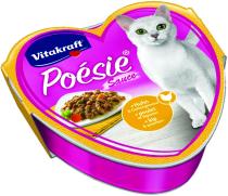 VITAKRAFT POESIE SO STAVOU KURCA A ZELENINA 85 G, 2435318