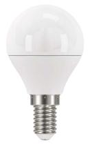 EMOS ZQ1220 LED ZIAROVKA CLASSIC MINI GLOBE 6W E14 TEPLA BIELA