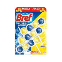 BREF POWER AKTIVE WC BLOK 3X50G LEMON