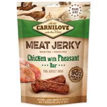 CARNILOVE JERKY SNACK CHICKEN WITH PHEASANT BAR 100G (294-111858)